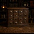 Apothecary Drawer Cabinet