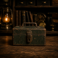 Small Lockbox with Keyhole