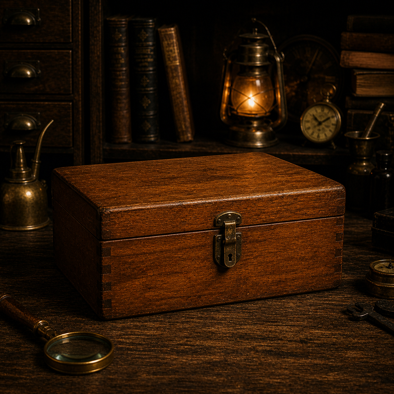 Wooden Keepsake Box